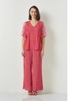 INSPIRE TOP - red print